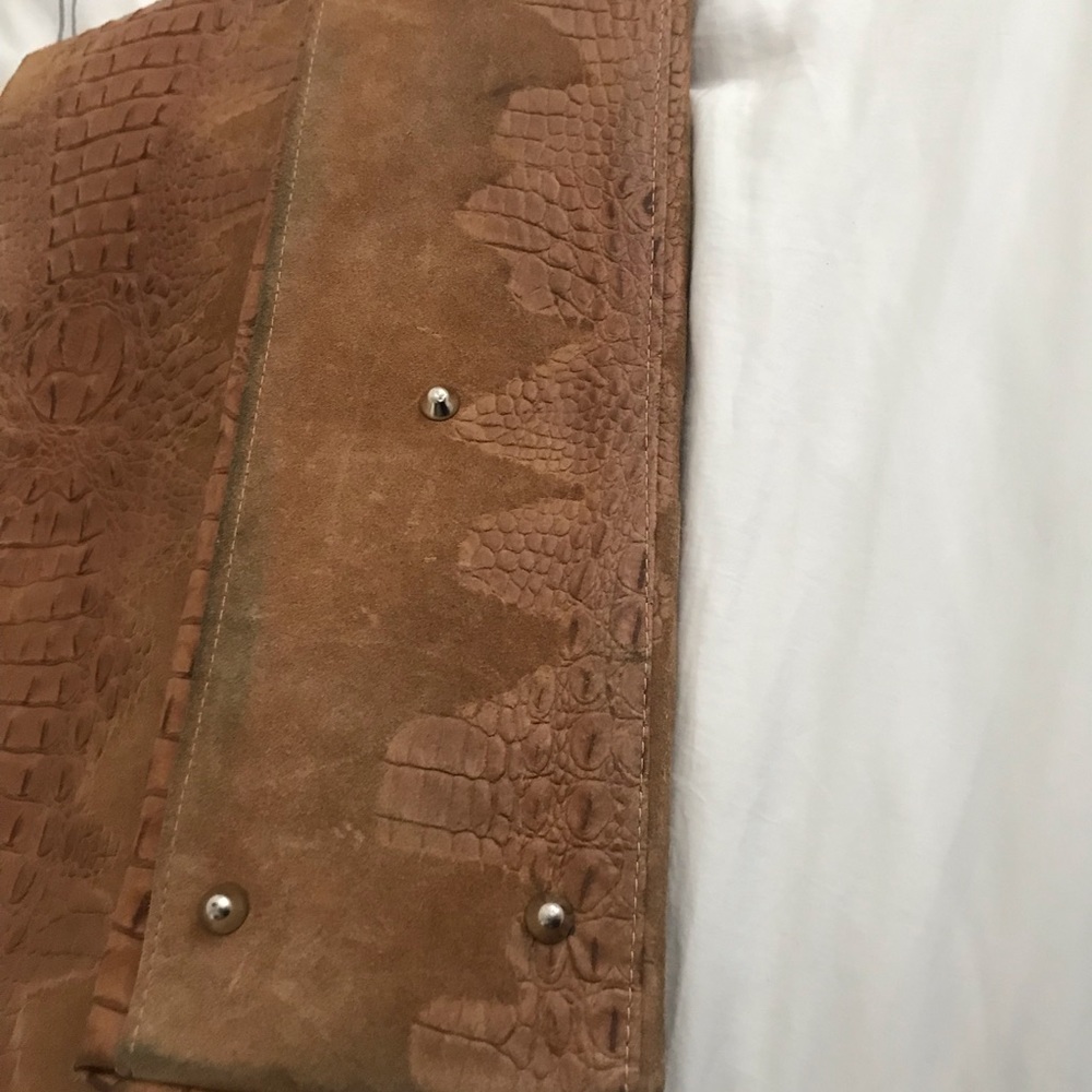Julie Feldman handmade leather shade tote bag - Picture 4 of 12